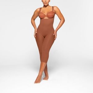 SKIMS Brown Shapewear Bodysuit